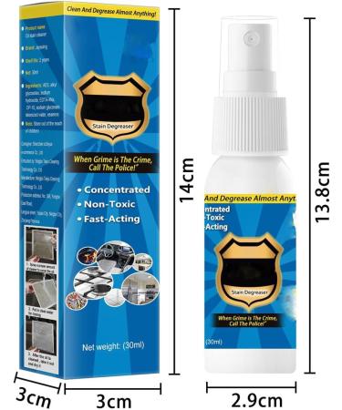 Proemptli Magic Degreaser Cleaner Spray Kitchen Cleaner Spray Degreaser Multi Purpose Wash Free Cleaning Spray (2Pcs) - Buy Online on GoSupps.com