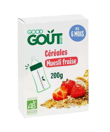 Good go t muesli fraise 200g
