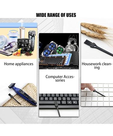 Mini Shaver Cleaning Brushes - PP Handle Clipper Nylon Hair Shaver Cleaner for Perfect Grooming - Buy Online on GoSupps.com