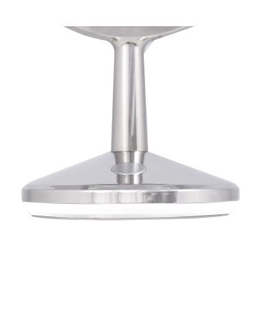 Zadro 9 Cordless LED Makeup Mirror with 5X/1X Magnification and USB Port - Polished Nickel - Buy Online on GoSupps.com