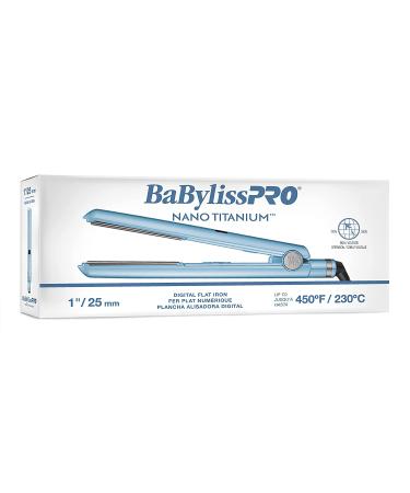 BabylissPRO Nano Titanium 1 Digital Straightener - Professional Hair Styling Tool - Buy Online on GoSupps.com