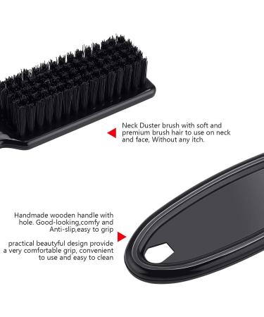 Barber Blade Cleaning Brush Set - 2 Piece Hair Clipper & Nail Tool (Black) - Buy Online on GoSupps.com
