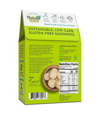 Natural Heaven Rice Sampler: Hearts of Palm, Brown Rice, White Rice - Gluten Free, Vegan, Low Carb - 6 Pack (9 Oz Ea) - Ideal for Keto Snacks or Healthy Meals - Buy Online on GoSupps.com