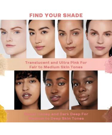 Pink Setting Powder Waterproof Setting Powder Makeup Setting Powder Pink Blurring Powder For All Skin Tones (#03 one size) #03 1 g (Pack of 1) - Buy Online on GoSupps.com