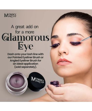 Mommy Makeup Stay Put Gel Eyeliner - Waterproof, Smudge Proof & Long Wearing Cream Eyeliner in Amethyst - Buy Online on GoSupps.com