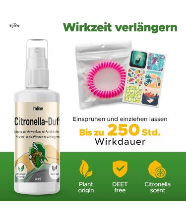 Ultimate Mosquito Protection Set: 20 Bracelets 90 Stickers & DEET-Free Spray - Reusable Mosquito Repellent Solutions - Buy Online on GoSupps.com