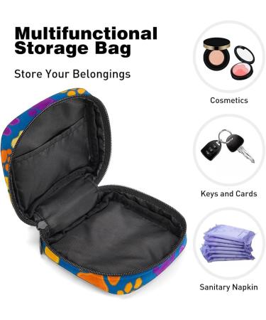 Large Capacity Storage Bags for Women's Bandages & Menstrual Cups - Makeup Organizer in Blue Galaxy Art - Travel Essentials - Buy Online on GoSupps.com