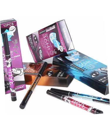 FOMIYES 3pcs Black Waterproof Eyeliner Liquid Eyeliner Colorful Eyeliner Water Proof Waterproof Pen 1 count (Pack of 1) As Shownx3pcs - Buy Online on GoSupps.com