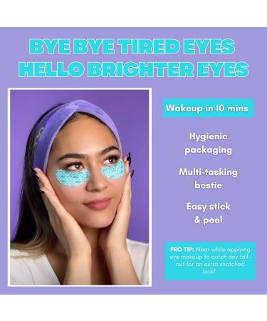 Hydrating Under Eye Patches - Hydrogel with Hyaluronic Acid & Caffeine | 5 Pairs - Buy Online on GoSupps.com