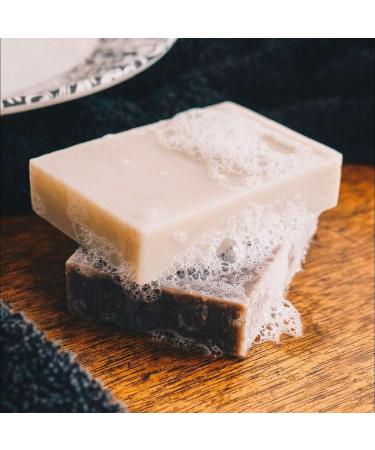 Natural Handmade Shave Soap Bar with Mandarin & Ylang | Clovelly Soap Co | 100g - Buy Online on GoSupps.com