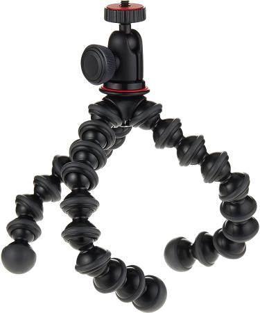 Joby GorillaPod 1K Kit: Compact Tripod Stand with Ballhead for Mirrorless Cameras - Black/Charcoal - Buy Online on GoSupps.com