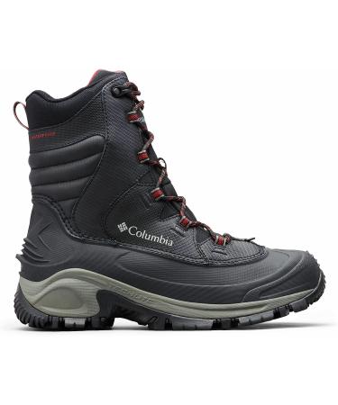 Columbia Men's Bugaboot III Snow Boot 15 Wide - Black/Bright Red - Buy Online on GoSupps.com