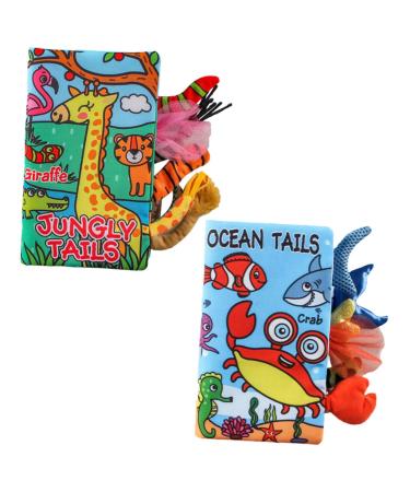 Abaodam 8-Pack Tear-Resistant Interactive Fabric Books - Early Education Toys for Toddlers - Buy Online on GoSupps.com