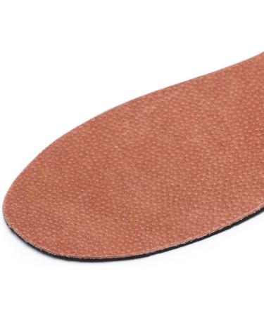 Unisex Natural Leather Insoles - Thin & Soft - Size 8 Women/6 Men - Comfort & Support - Buy Online on GoSupps.com