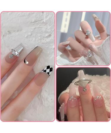 50PCS 3D Nail Charms 40pcs Planet Nail Rhinestones and 10pcs Cross Nail Art Charm Shiny Nail Jewelry Gems for Nail Art Decoration Nail Jewelry Accessories DIY Crafts (Color 1) - Buy Online on GoSupps.com