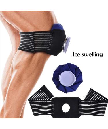 Ice Bag for Injuries & Pain Relief - 4 Pack 6 inch Reusable Cold Pack with Screw Top Lid - Buy Online on GoSupps.com