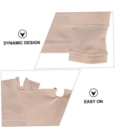 GLEAVI 3 Pairs Pressure Wrist Compression Gloves - Adjustable Fingerless Wrist Support & Infused Brace for Ultimate Comfort | Shop Now - Buy Online on GoSupps.com