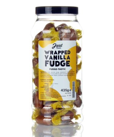 Just Treats Wrapped Vanilla Fudge Gift Jar - Buy Online on GoSupps.com