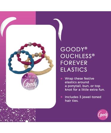 GOODY Icy Holiday Forever Elastics Assorted Hair Accessories - 3 Count - Buy Online on GoSupps.com