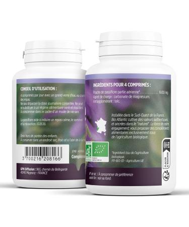 Passionflower Complex Hawthorn Escholtzia organic - 500 mg - 200 Tablets - Bio Atlantic - Buy Online on GoSupps.com