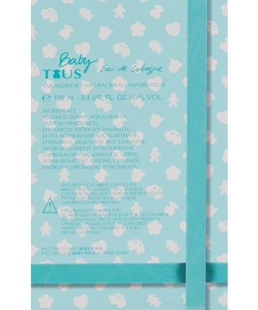 Baby By Tous 100ml Eea De Colongne Spray 3.4-Ounce Baby Tous Tous 3.4 Fl Oz (Pack of 1) - Buy Online on GoSupps.com