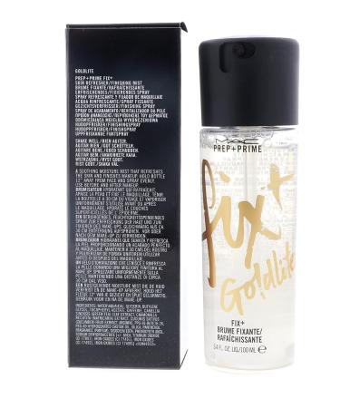 MAC Prep + Prime Fix+ Shimmer GOLDLITE - Illuminate and Set Makeup - Buy Online on GoSupps.com