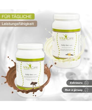 Buy Vitacare Daily One Protein Shake - Vanilla Whey Protein Powder with Psyllium | 630g Fitness Supplement for Optimal Health - Buy Online on GoSupps.com