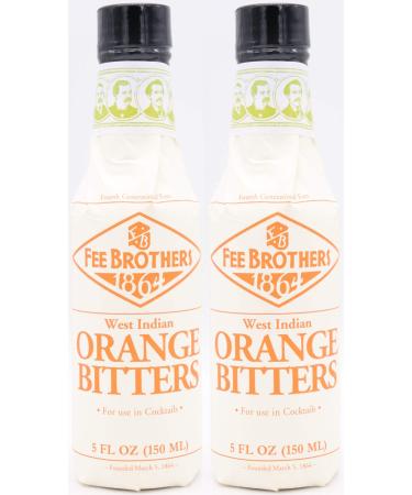 Fee Brothers West Indian Orange Cocktail Bitters - 2 Pack
