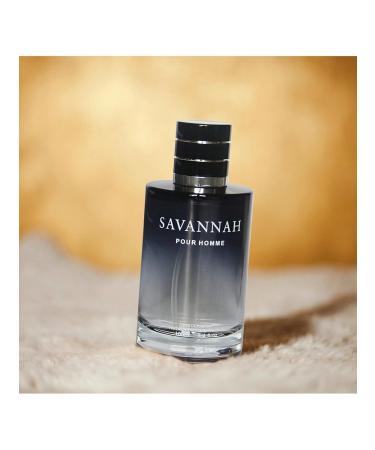 King&Savannah Men Cologne Set Eau De Parfum Spray For Men Fruity Notes Enriched By A Strong Woody Based Fragance Ideal for Day Wear - 3.4 Fl Oz - Buy Online on GoSupps.com