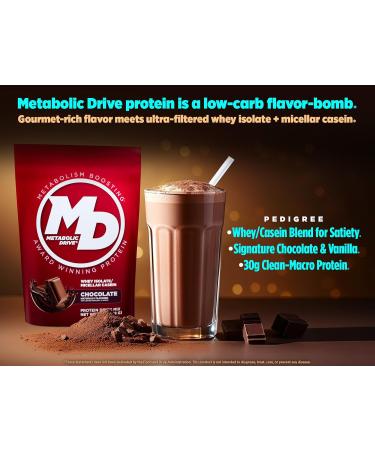 Biotest Metabolic Drive Protein - Low-Carb Flavor-Bomb - 20 Servings Chocolate Chocolate 2 Pound (Pack of 1) - Buy Online on GoSupps.com