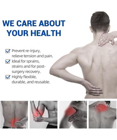 RAKZU 2 Pack Ice Pack for Injuries - Large 14 x 11 Reusable Gel Pack for Hot & Cold Therapy - Flexible Pain Relief for Shoulder, Knee, Back, Hip Aches - Buy Online on GoSupps.com