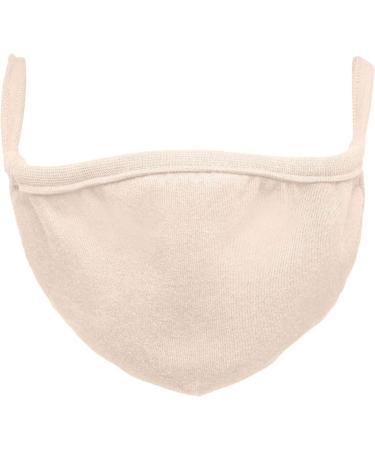 JAGO Washable Cotton Facial Mask - 2 Layer with Filter Compartment | Set of 2/4/8/10 | Pink Community Mask for Men & Women - Buy Online on GoSupps.com