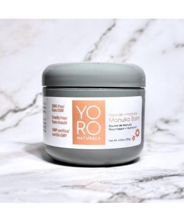 Nourish + Hydrate Manuka Balm - Skin Soothing Ointment for Sensitive Dry Skin Made in USA Honey Eczema Relief Natural Psoriasis Moisturizer & Eczema Balm for Face and Body (2.34oz) 2.34 Ounce - Buy Online on GoSupps.com