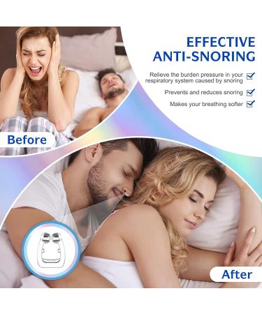 Silicone Magnetic Anti Snoring Nose Clip 6PCS - Reusable Snoring Device for Quieter and Restful Sleep - Buy Online on GoSupps.com
