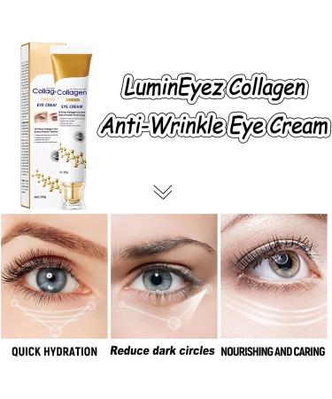 GeRRiT Anti-Wrinkle Collagen Eye Cream Firming Moisturizing Eye Cream Anti-Aging Eye Cream Smooth Wrinkles Eye Cream Under Eye Cream for Dark Circles and Bags - Buy Online on GoSupps.com