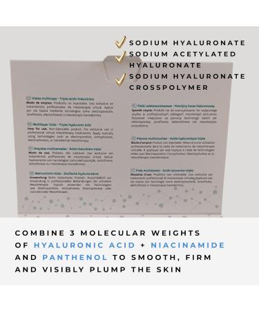 KFS Professional Hyaluronic acid bottles Filling and lifting effect Antiaging 10 x 5ml Flash Effect - Buy Online on GoSupps.com