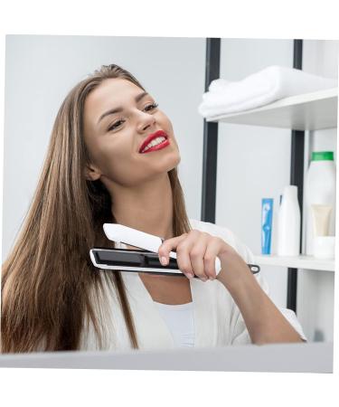 Wireless Curling Iron & Hair Straightener - Portable Curling Wand for Effortless Hair Styling - 21x4x3.5CM White - Buy Online on GoSupps.com