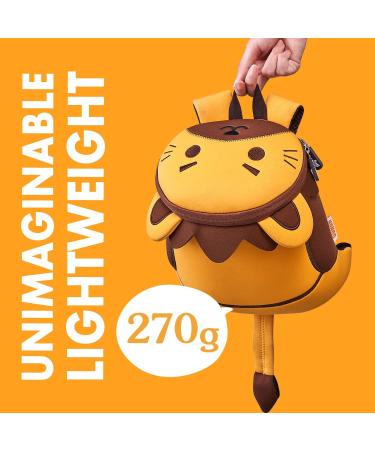 NOHOO Toddler Backpack Leash - Mini Cute Cartoon Animal Waterproof Travel Book Bag for Boys Girls 2-6 Years (Lion) - Buy Online on GoSupps.com
