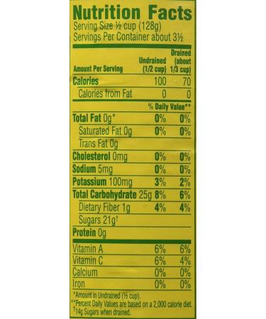 Del Monte Yellow Cling Sliced Peaches in Heavy Syrup 15.25oz Can (Pack of 6) - Buy Online on GoSupps.com