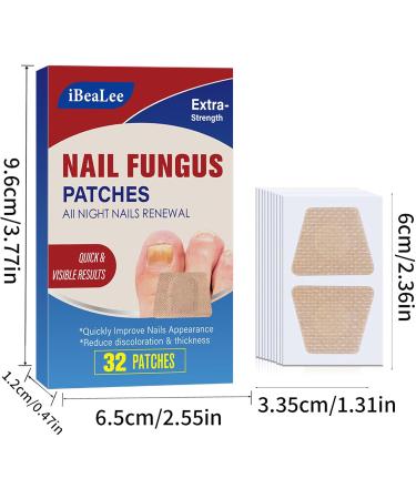 Fungal Nail Treatment - Nail Fungus Treatment for Toenail - Toe Nail Treatment Extra Strong - Nail Repair Treatment for Restores Damaged Nails - 8 Hours Nail Repair Restores Healthy Nails(32 Patches) - Buy Online on GoSupps.com