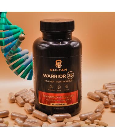 Sultan Mens Health Supplements - Natural Energy Strength & Stamina Formula (90 Capsules) - Buy Online on GoSupps.com