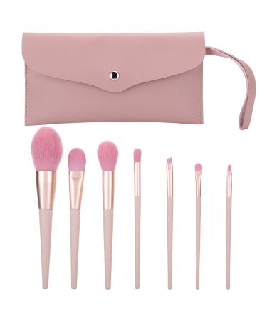 Verdant Touch 7pcs Makeup Brush Set Blusher Powder Foundation Concealer Brush Set with Bag