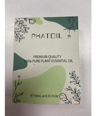 PHATOIL Clary Sage Essential Oil 10ML - 100% Pure & Undiluted - Cruelty-Free - Ideal for Home Diffusers - Pack of 1 - Buy Online on GoSupps.com