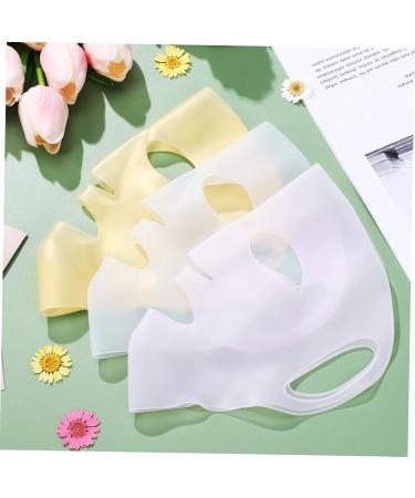 FOMIYES 6 Pi ces Couverture De Masque En Silicone Couvertures De Masque De Beaut Couvre-s En Silicone Vapeur Appliquer Gel De Silice 3d Fumer 27.00X17.00X0.20CMx2pcs comme indiqu x2pcs - Buy Online on GoSupps.com