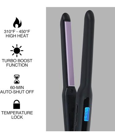 Buy Remington 1/2 Flat Iron Hair Straightener - Anti-Static Fast Heat Up & Auto Shut Off | International Shipping - Buy Online on GoSupps.com