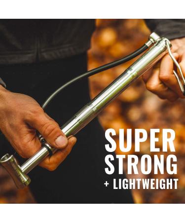 PRO BIKE TOOL Mini Floor Pump - Fast Tire Inflation - Presta & Schrader Valve - High Pressure Pump for Road & Mountain Bikes - Buy Online on GoSupps.com