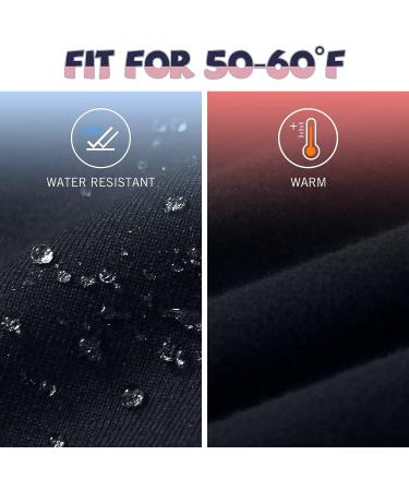 Baleaf Youth Girl's Water Repellent Fleece Lined Leggings - High Waisted Winter Athletic Pants in Black Medium - Buy Online on GoSupps.com