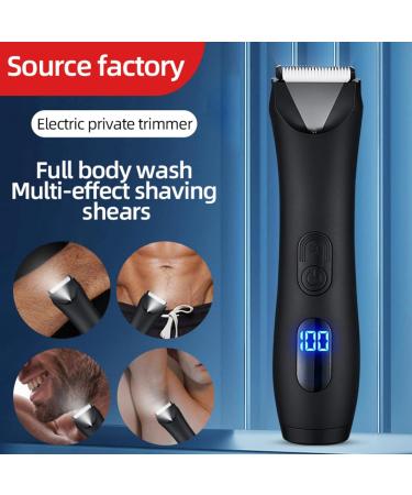 Buy NENZHE Portable Electric Trimmer - Cordless USB Rechargeable Mini Trimmer for Men | Waterproof & Gentle Trimming for Hair & Bikini Area | International Shipping Available - Buy Online on GoSupps.com