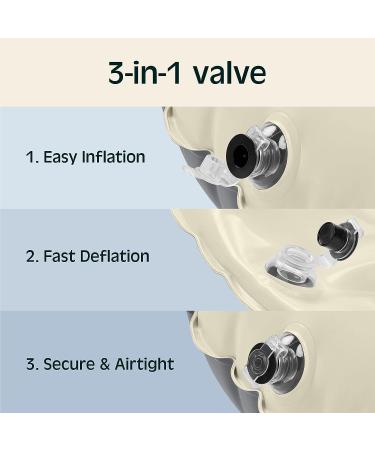 Retrospec Snowslide 42 Inflatable Snow Tube | Puncture Resistant PVC | 2 Handles & Repair Kit | Winter Sports Sledding Tube - Buy Online on GoSupps.com