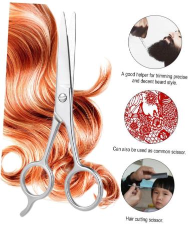FOMIYES Stainless Steel Eyebrow & Hairdressing Scissors - Precision Beard Grooming Tools - International Shipping - Buy Online on GoSupps.com